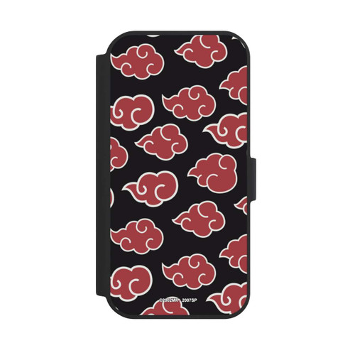 Apple iPhone 15 NIVOflip Akatsuki Pattern Black Big