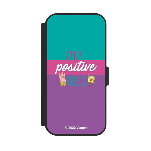 Apple iPhone 15 NIVOflip  Spongebob - Only Positive Vibes