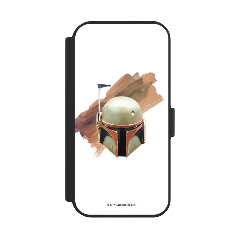 iPhone 15 NIVOflip Boba Fett Helmet White