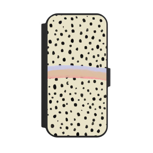 Apple iPhone 15 NIVOflip Verrücktes Leben Kunst Pastell