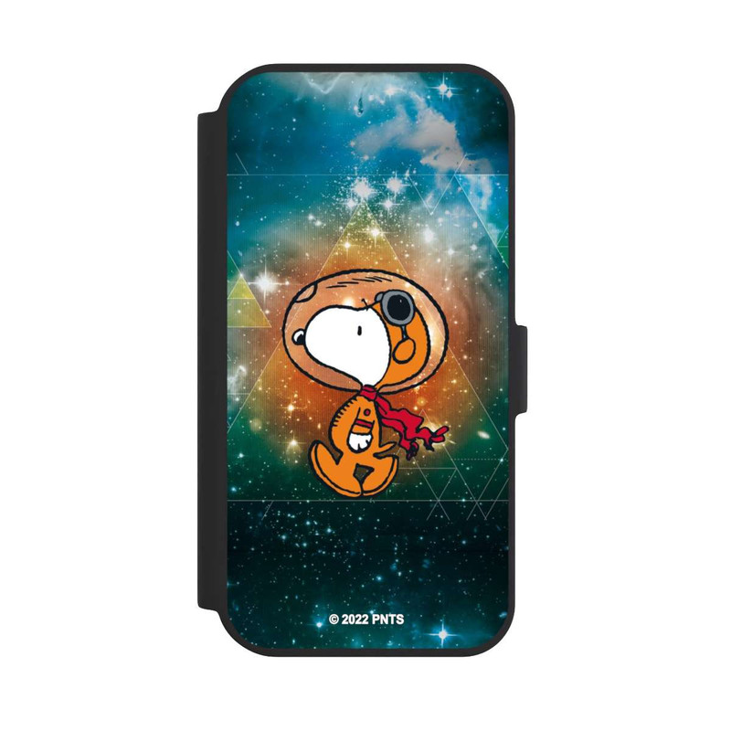 iPhone 15 NIVOflip Snoopy Weltraumreisender Grün