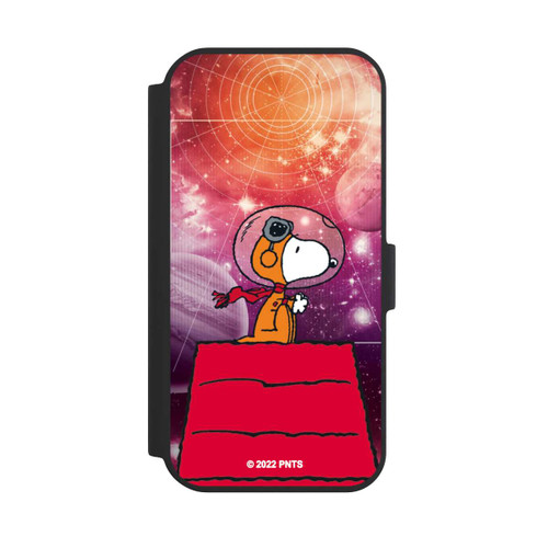 Apple iPhone 15 NIVOflip Snoopy Weltraumreisender Planet