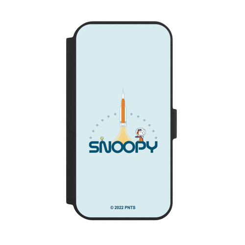 Apple iPhone 15 NIVOflip Snoopy Weltraum Traveller Rakete