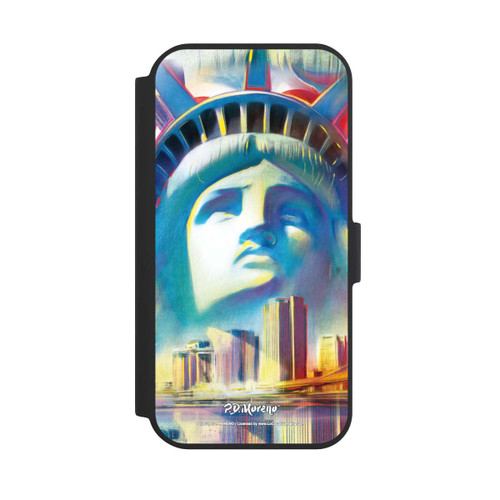 Apple iPhone 15 NIVOflip New York Liberty Art By P.D. Moreno