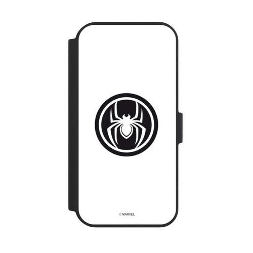 Apple iPhone 15 NIVOflip Spider-Man Logo White