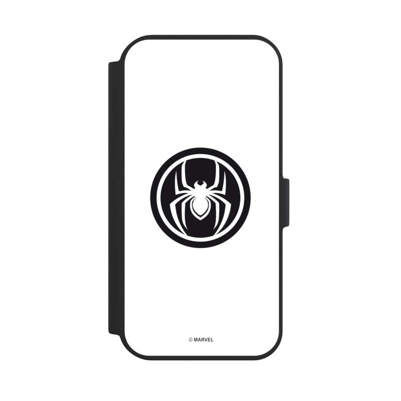 iPhone 15 NIVOflip Spider-Man Logo White