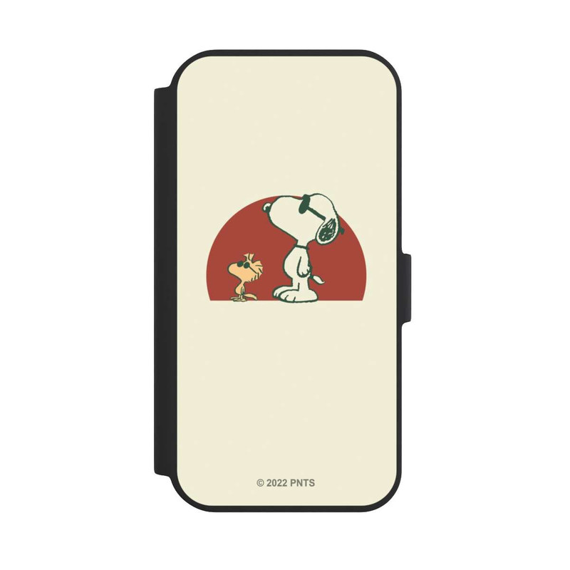 iPhone 15 NIVOflip Snoopy Woodstock weit draußen