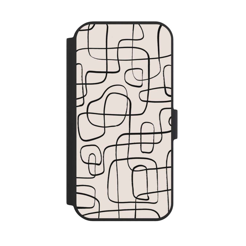 iPhone 15 NIVOflip Lignes Fines Pattern