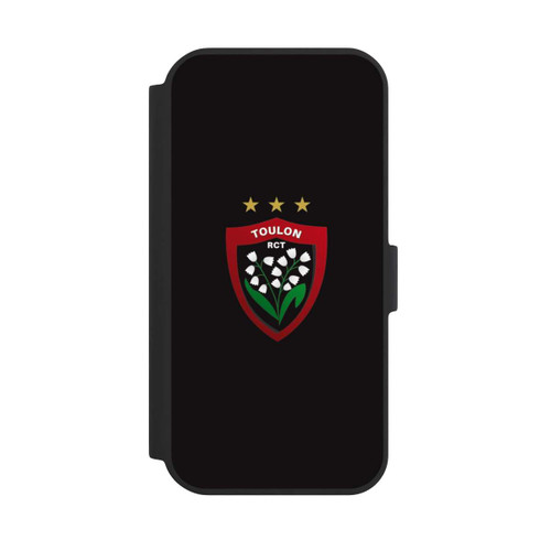 Apple iPhone 15 NIVOflip RC Toulonnais Logo Schwarz