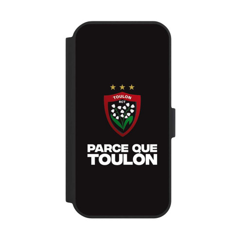 Apple iPhone 15 NIVOflip RC Toulonnais Noir