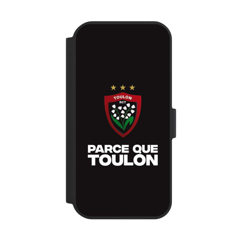 iPhone 15 NIVOflip RC Toulonnais Noir