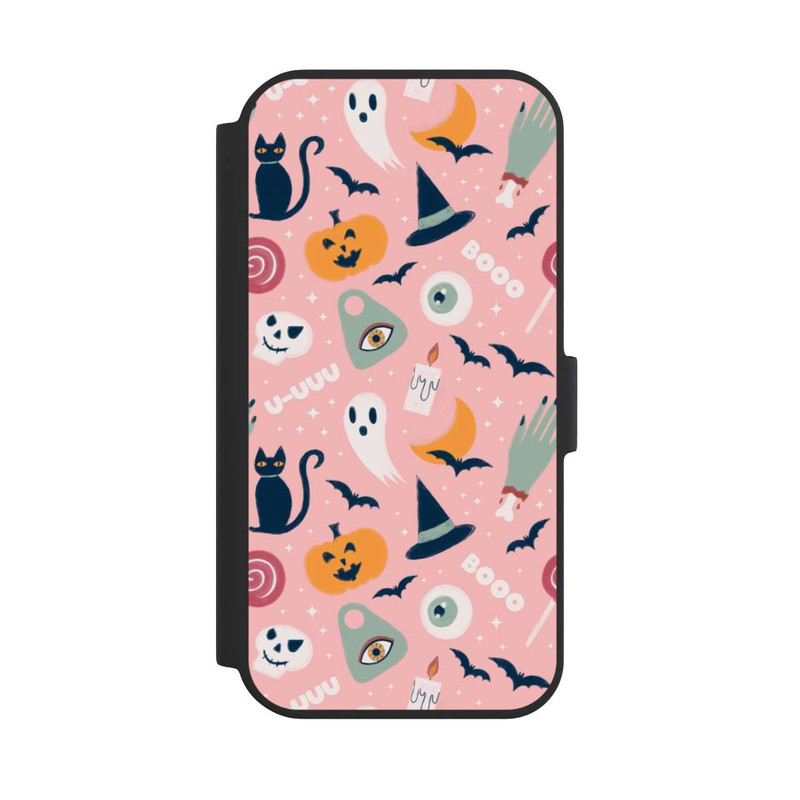 iPhone 15 NIVOflip Niedliche Halloween Gespenster Muster
