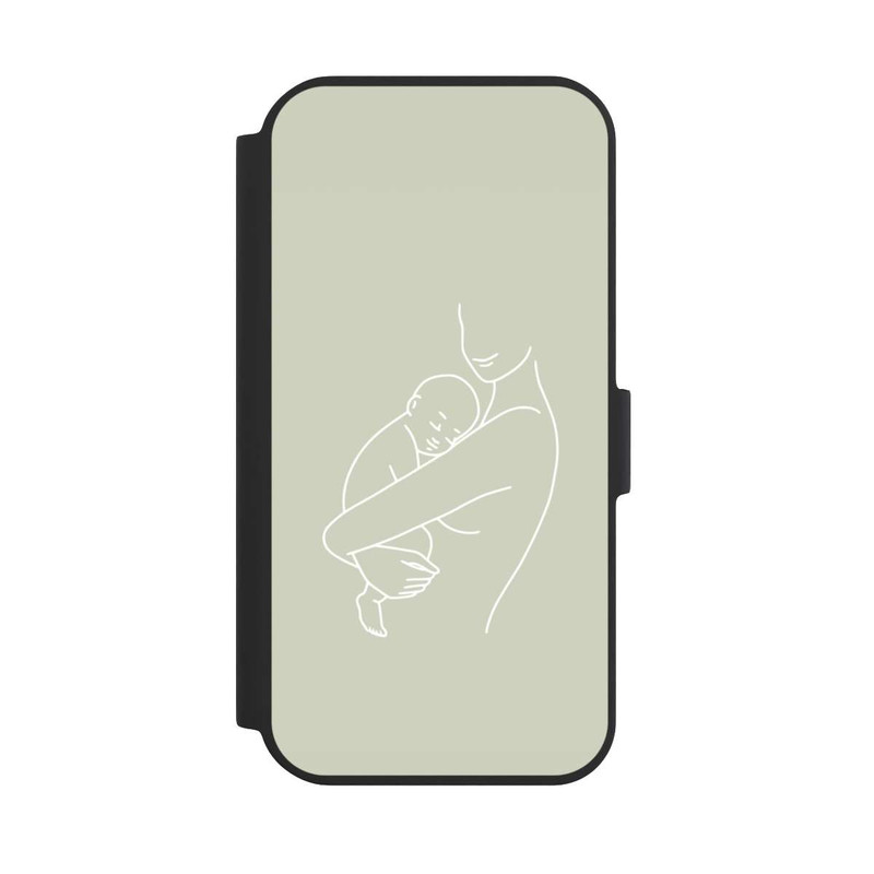 iPhone 15 NIVOflip Line Art Familie 3