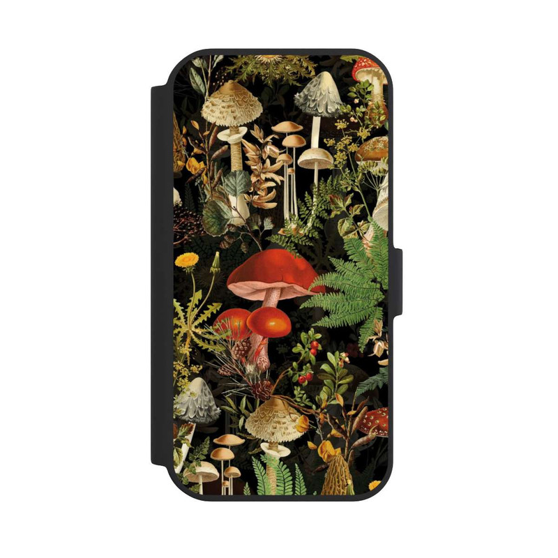 iPhone 15 NIVOflip Différents champignons dans la forêt