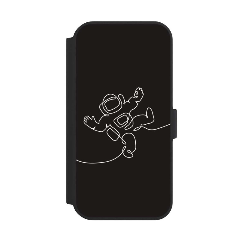 iPhone 15 NIVOflip LineArt Astronaut
