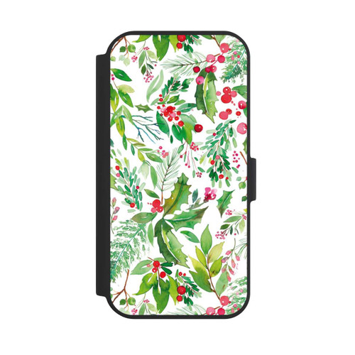 Apple iPhone 15 NIVOflip Weihnachtlicher Palmenzweig Natur