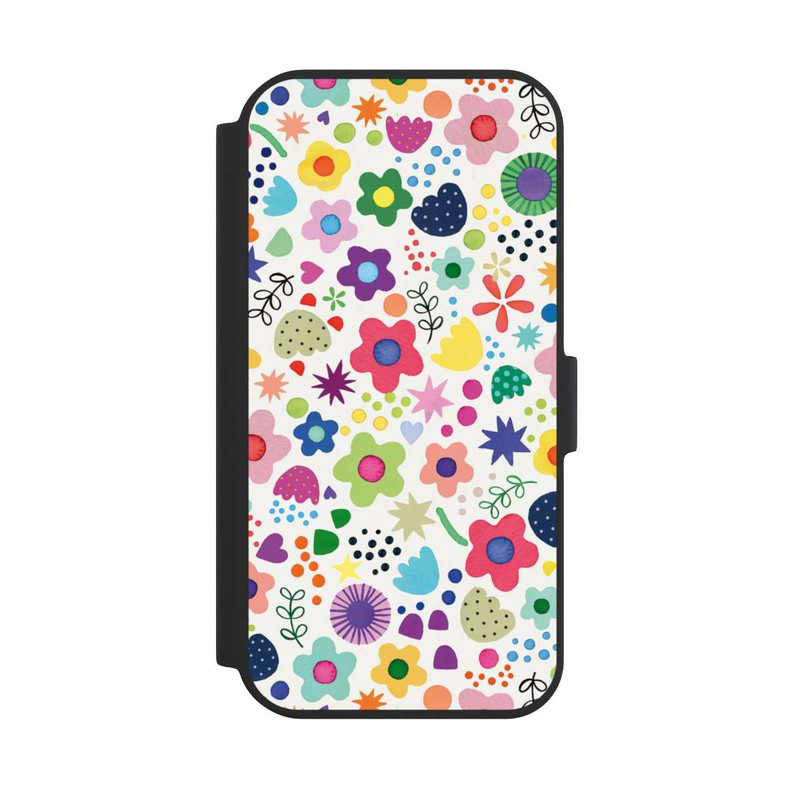 iPhone 15 NIVOflip Psychedelic Flowers Colorful