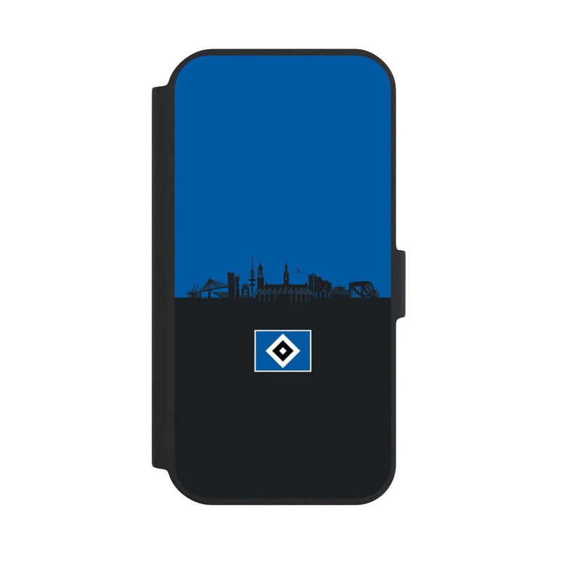 iPhone 15 NIVOflip HSV Skyline Blau Schwarz