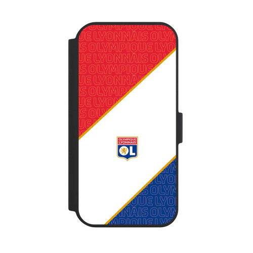Apple iPhone 15 NIVOflip OL Logo Rot und Blau