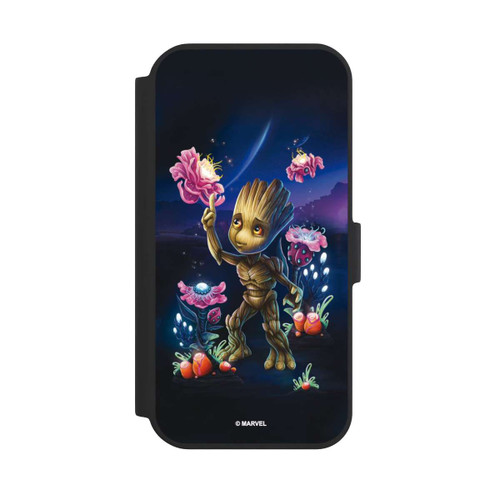 Apple iPhone 15 NIVOflip Baby Groot Blumen