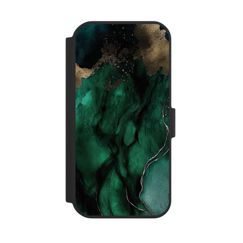 Apple iPhone 15 NIVOflip Grün Gold