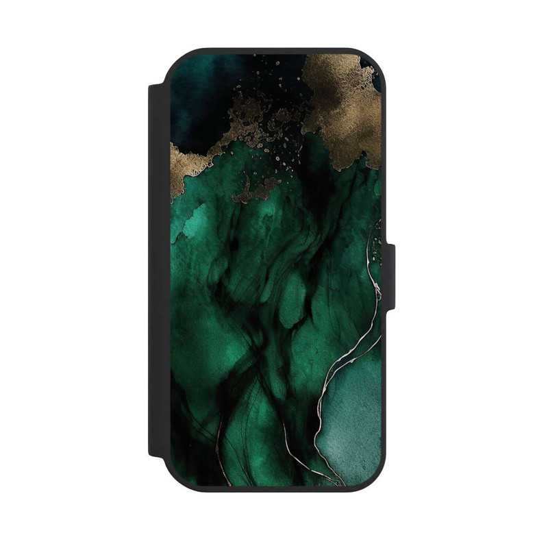 iPhone 15 NIVOflip Grün Gold
