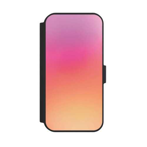 Apple iPhone 15 NIVOflip Pastell Pink Glitch