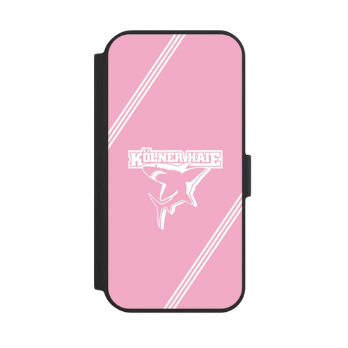 Apple iPhone 15 NIVOflip Kölner Haie Rosa