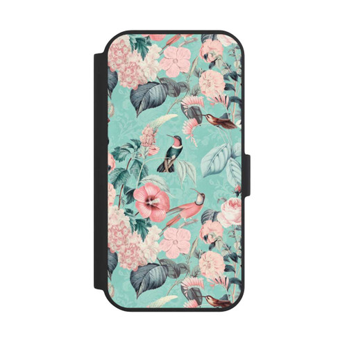 Apple iPhone 15 NIVOflip Kolibri Paradies Pattern
