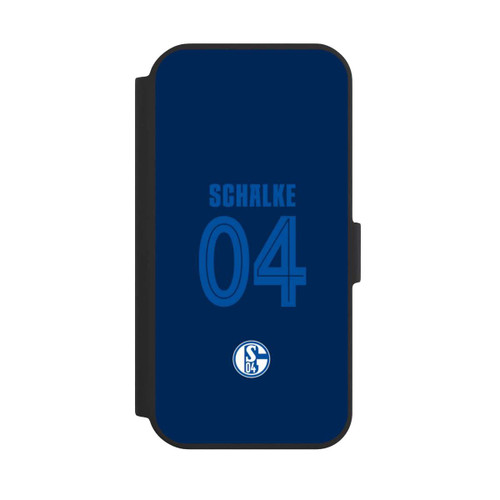 Apple iPhone 15 NIVOflip Schalke 04 Dunkelblau
