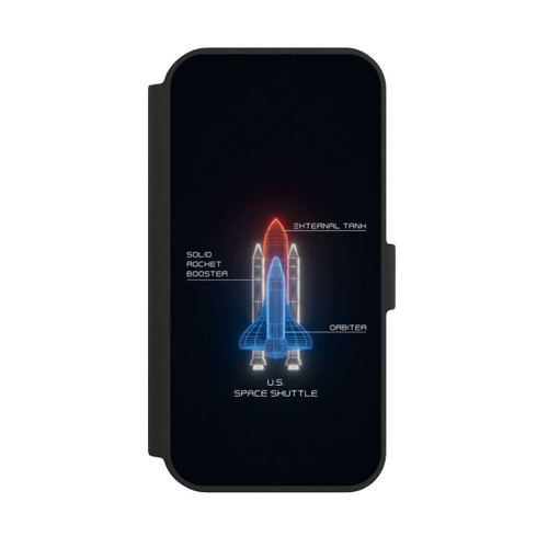 Apple iPhone 15 NIVOflip Space Shuttle Drahtmodell