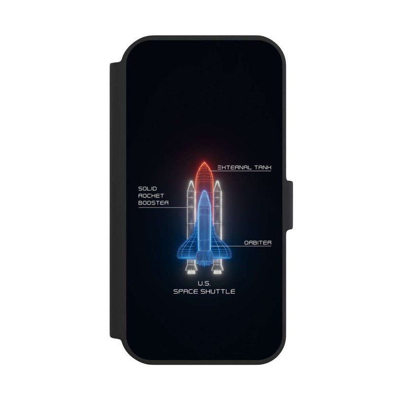 iPhone 15 NIVOflip Space Shuttle Drahtmodell
