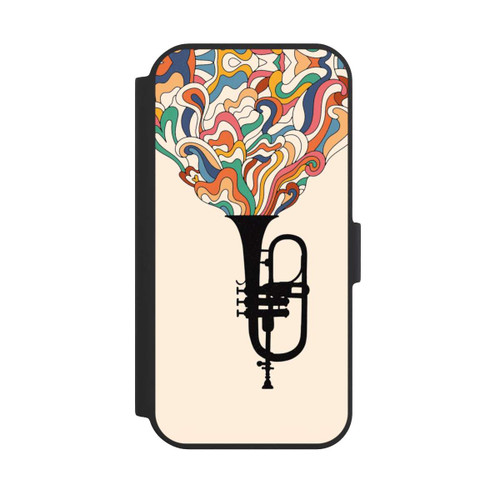 Apple iPhone 15 NIVOflip Flügelhorn Jazz bunt