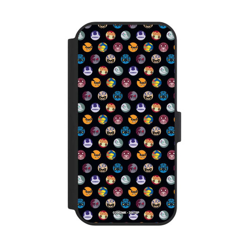 Apple iPhone 15 NIVOflip Bijuu Muster Schwarz