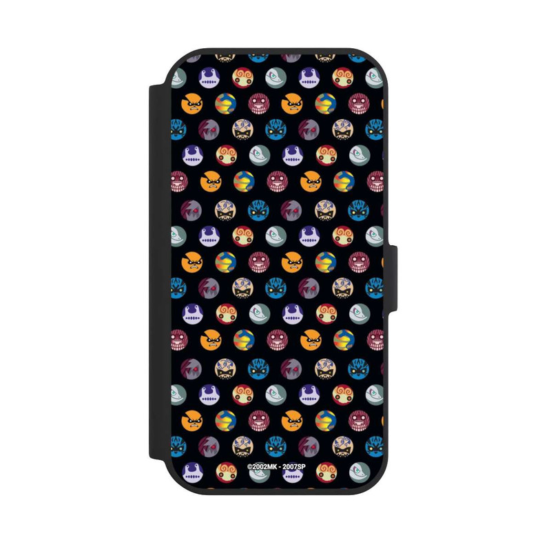 iPhone 15 NIVOflip Bijuu Pattern Black