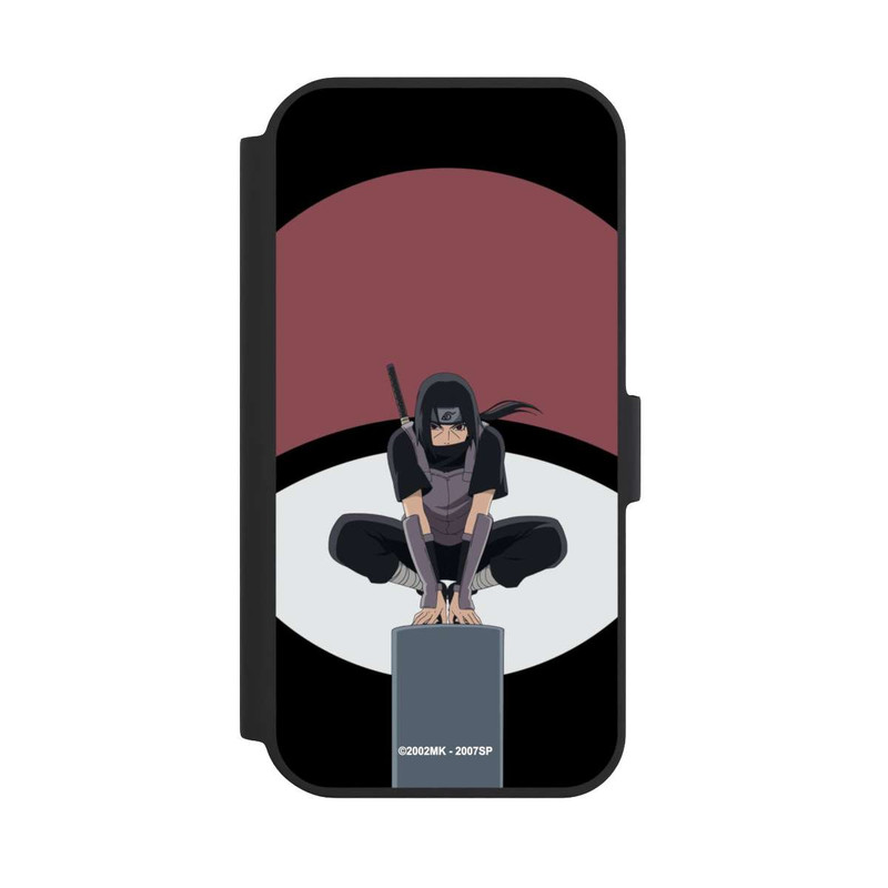 iPhone 15 NIVOflip Itachi Uchiha Symbol schwarz
