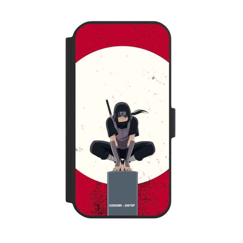 iPhone 15 NIVOflip Itachi Uchiha symbol red background