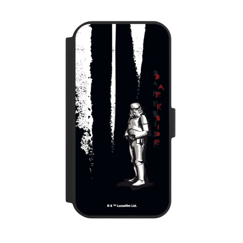 Apple iPhone 15 NIVOflip Stormtrooper Dunkle Seite