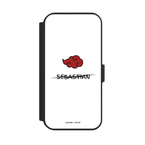 Apple iPhone 15 NIVOflip Akatsuki personalisierbar Weiß