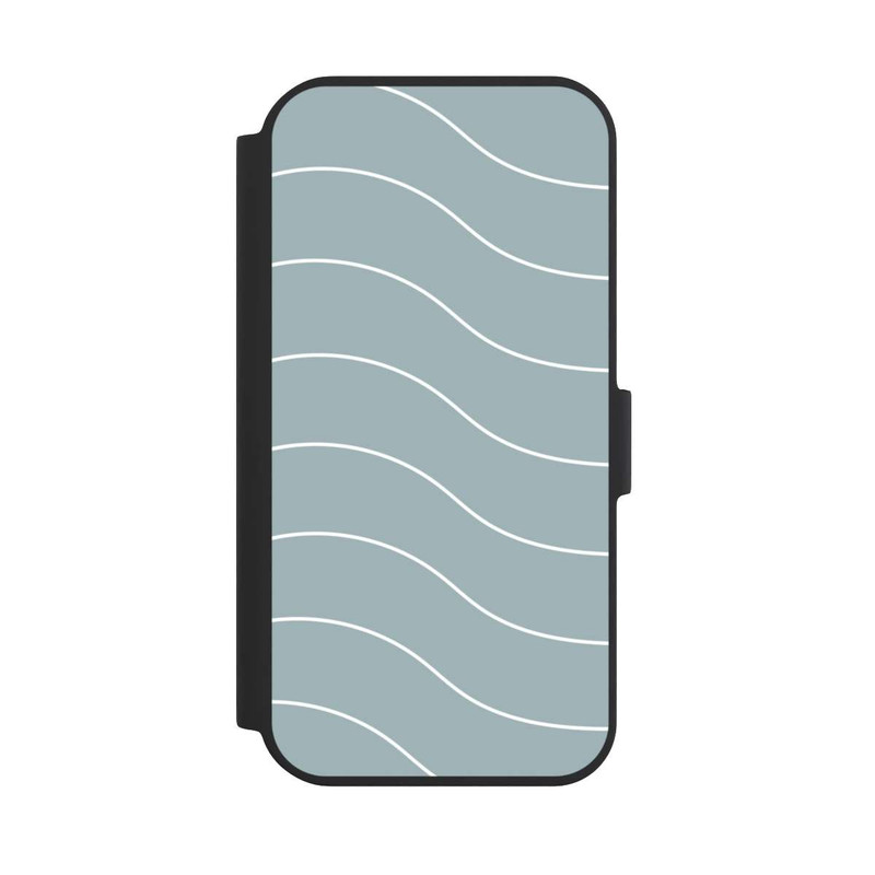 iPhone 15 NIVOflip Trendy Lines White Green