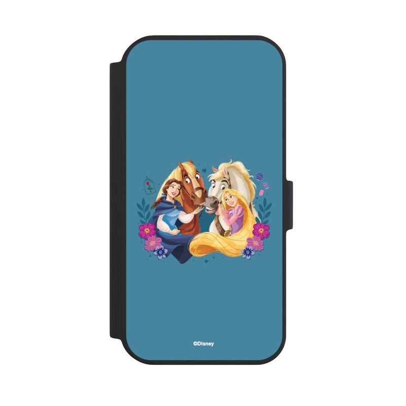 iPhone 15 NIVOflip Disney Princess Belle and Rapunzel with Horses
