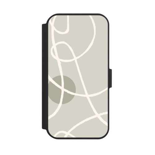 Apple iPhone 15 NIVOflip Laced Up Beige