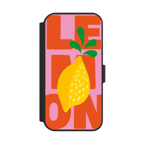 Apple iPhone 15 NIVOflip Dopamin Lemon