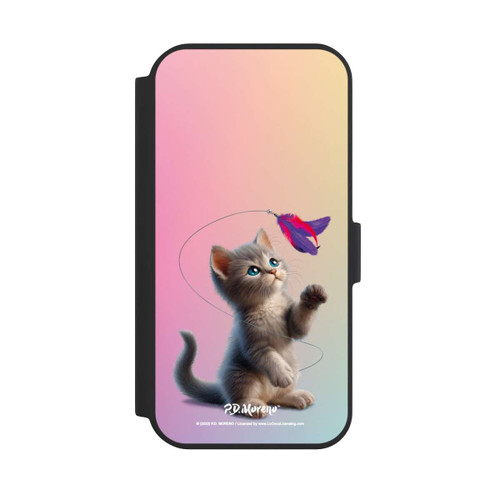 Apple iPhone 15 NIVOflip Playing Cat with Feather