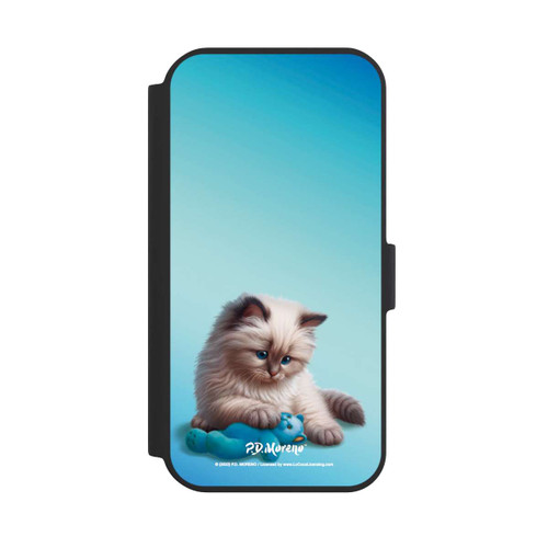 Apple iPhone 15 NIVOflip Cuddling Cat