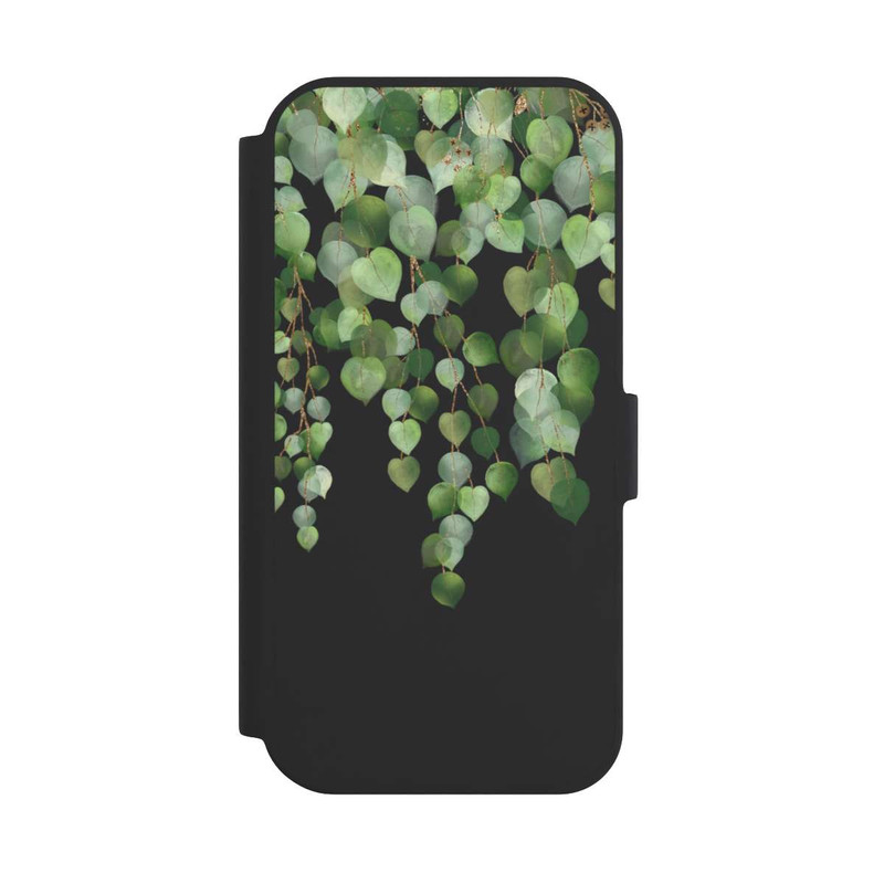 iPhone 15 NIVOflip Eucalyptus Hanging Watercolor Transparent