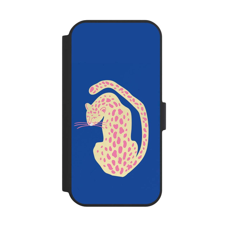 iPhone 15 NIVOflip Blue Pink Cat