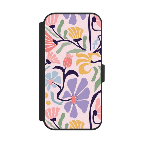 Apple iPhone 15 NIVOflip Flower Market Ibiza Pink