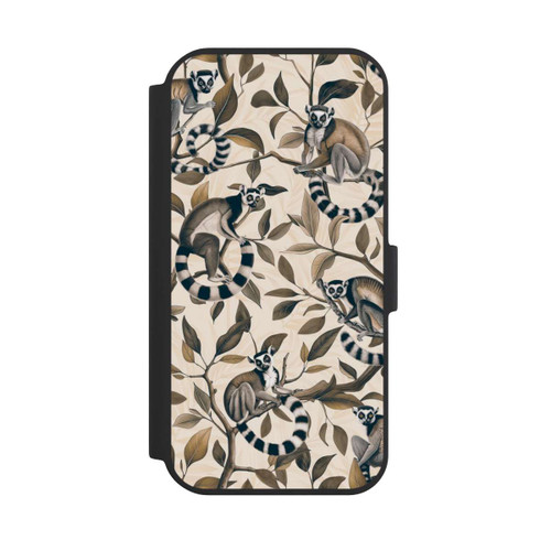 Apple iPhone 15 NIVOflip Lush Tropical Lemur Paradise with AI