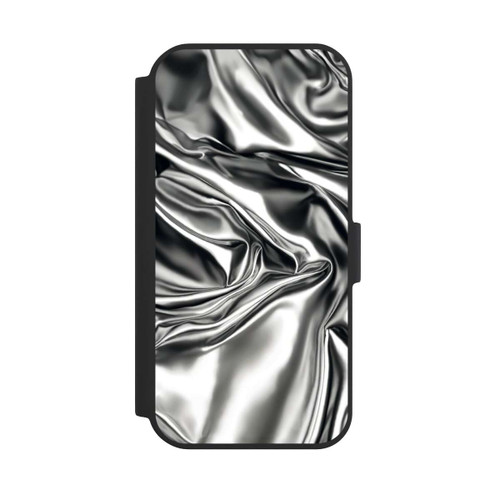 Apple iPhone 15 NIVOflip Shiny Chrome Silver with AI